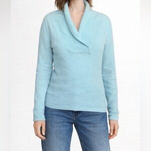 100% Cashmere Old Navy Sweater in Light Blue